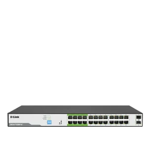 D-Link upto 250 Meter support 24-Port 1000Mbps PoE Switch