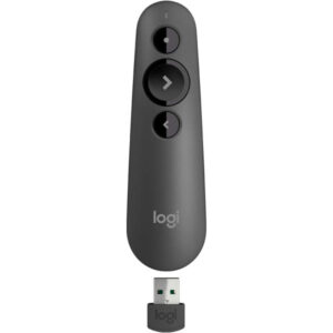 Logitech R500s Laser Presentation Remote – Mid grey