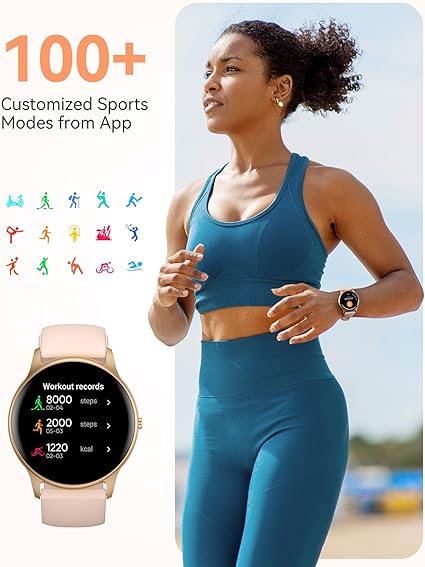 AGPTEK Smart Watch for Women Radox Technology