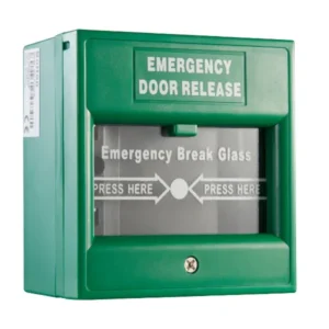Hikvision DS-K7PEB – Emergency Break Glass, Green Color