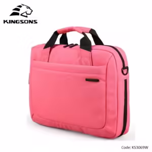 KINGSONS 14.1 Pink laptop handbag