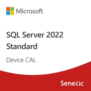 Microsoft SQL Server 2022 Standard – 1 Device Client Access License (CAL)