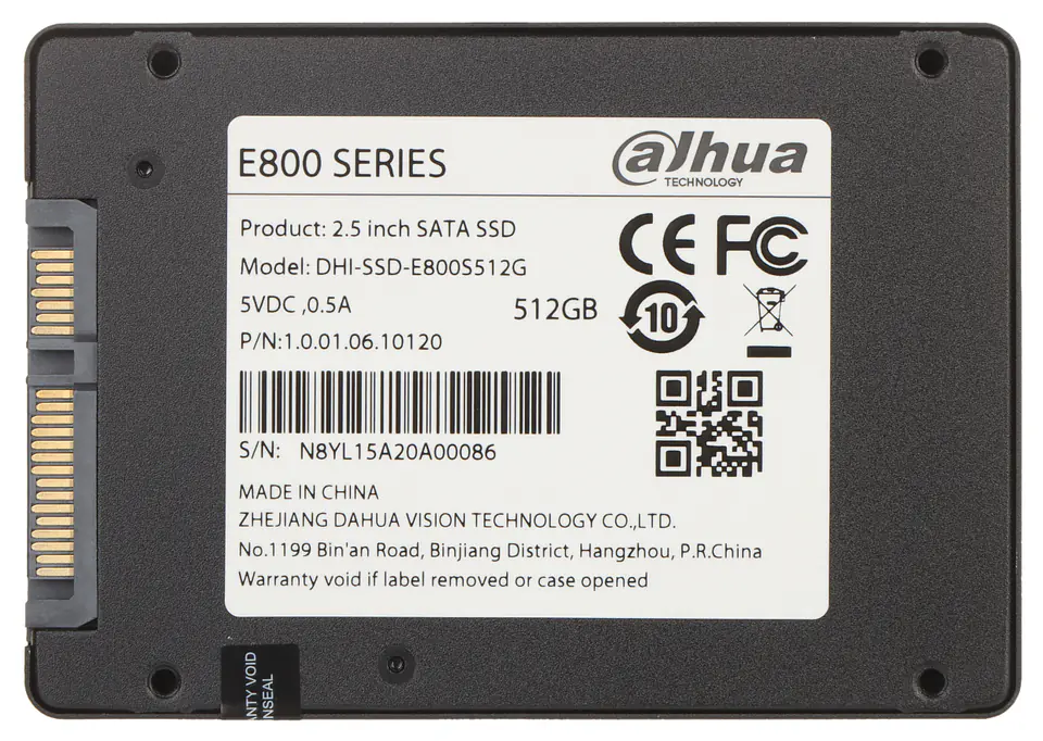 Dahua 512GB 2.5-Inch SATA SSD - Radox Technology