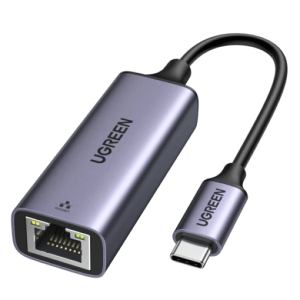 UGREEN USB‑C 3.1 Gen 1 to RJ45 Gigabit Ethernet Adapter – Model CM199 (Space Grey)