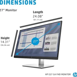 HP E27q G4 27-Inch QHD IPS Monitor – VG82AS